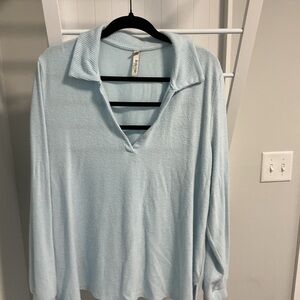 Torrid Light Blue Women's Blouse